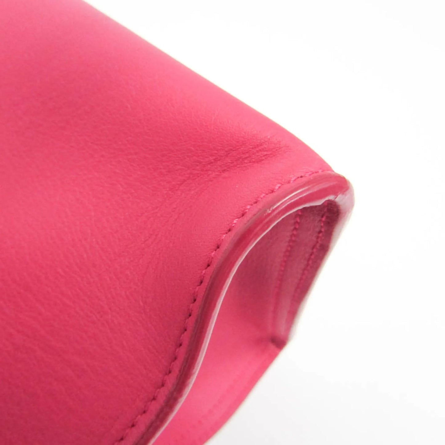 Saint Laurent Classic Y Cabas Leather, Pink, Leather, Handbag