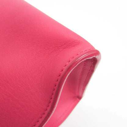 Saint Laurent Classic Y Cabas Leather, Pink, Leather, Handbag
