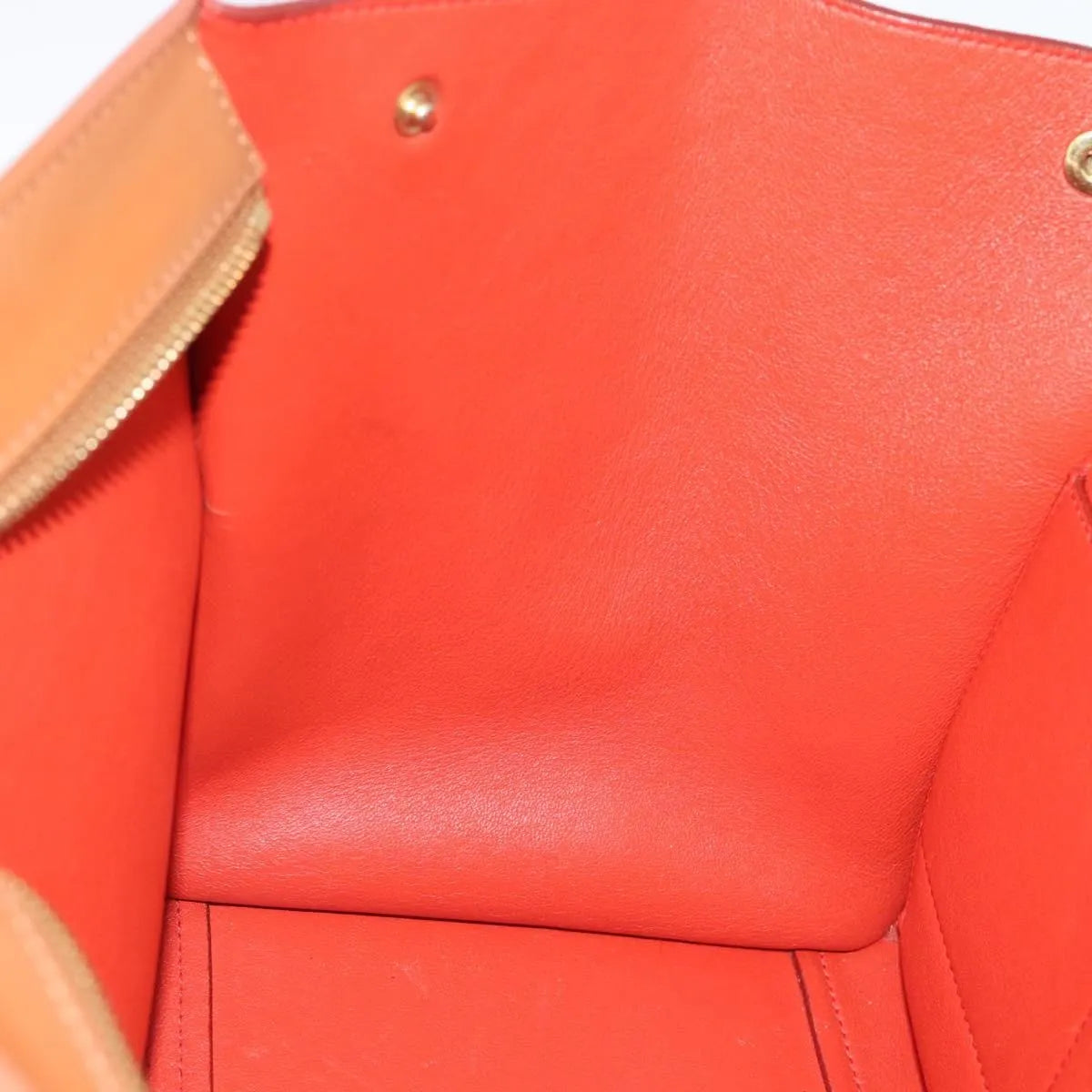Celine Trapeze Leather with Suede, Brown, Leather, Handbag