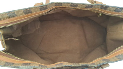 Louis Vuitton Graceful Damier, Brown, Leather, Handbag