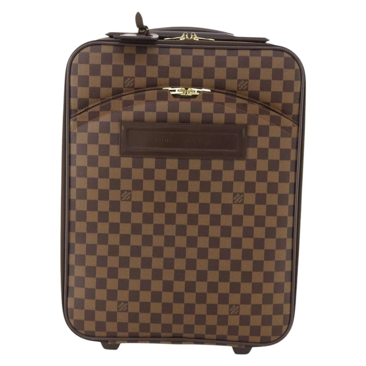 Louis Vuitton Pegase Business Luggage Damier, Black, Canvas, Travel Bag