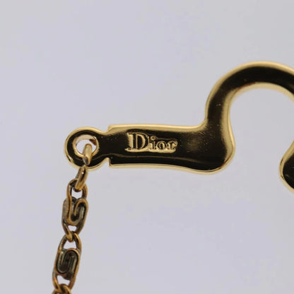 Christian Dior CD Pendant Metal, Gold, Gold Plated, Necklace