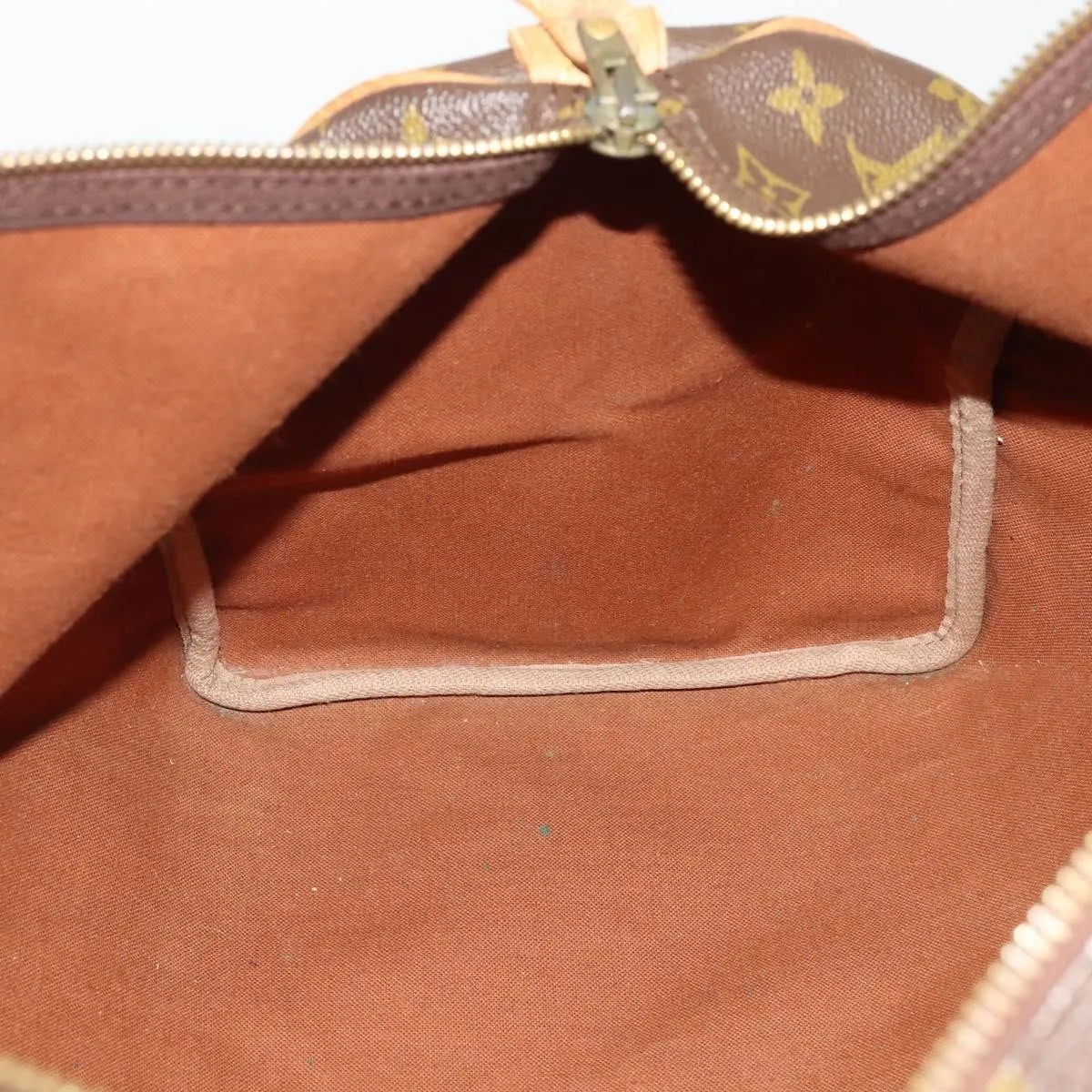 Louis Vuitton Keepall Monogram Canvas, Brown, Canvas, Travel Bag