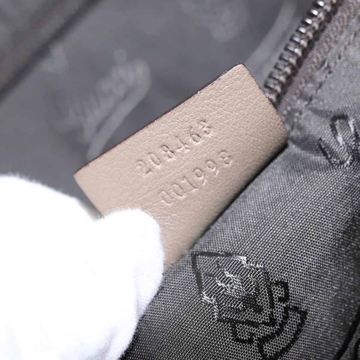 Gucci Convertible Briefcase Leather, Brown, Leather, Briefcase