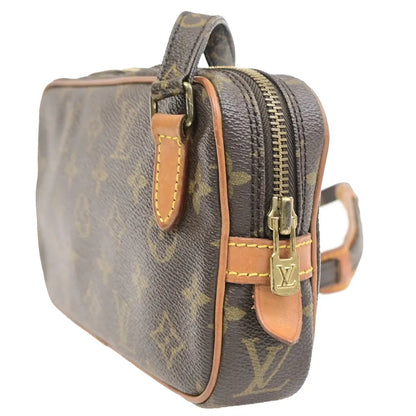 Louis Vuitton Pochette Marly Bandouliere Monogram Canvas, Brown, Canvas, Shoulder Bag