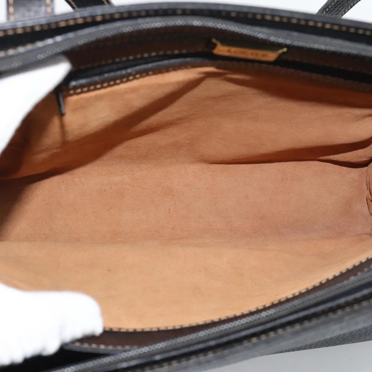 Loewe Vintage Leather, Black, Leather, Tote Bag