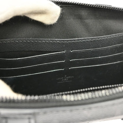 Louis Vuitton Soft Trunk Monogram Eclipse Canvas, Black, Canvas, Clutch