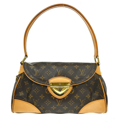 Louis Vuitton Beverly Monogram Canvas, Brown, Canvas, Handbag