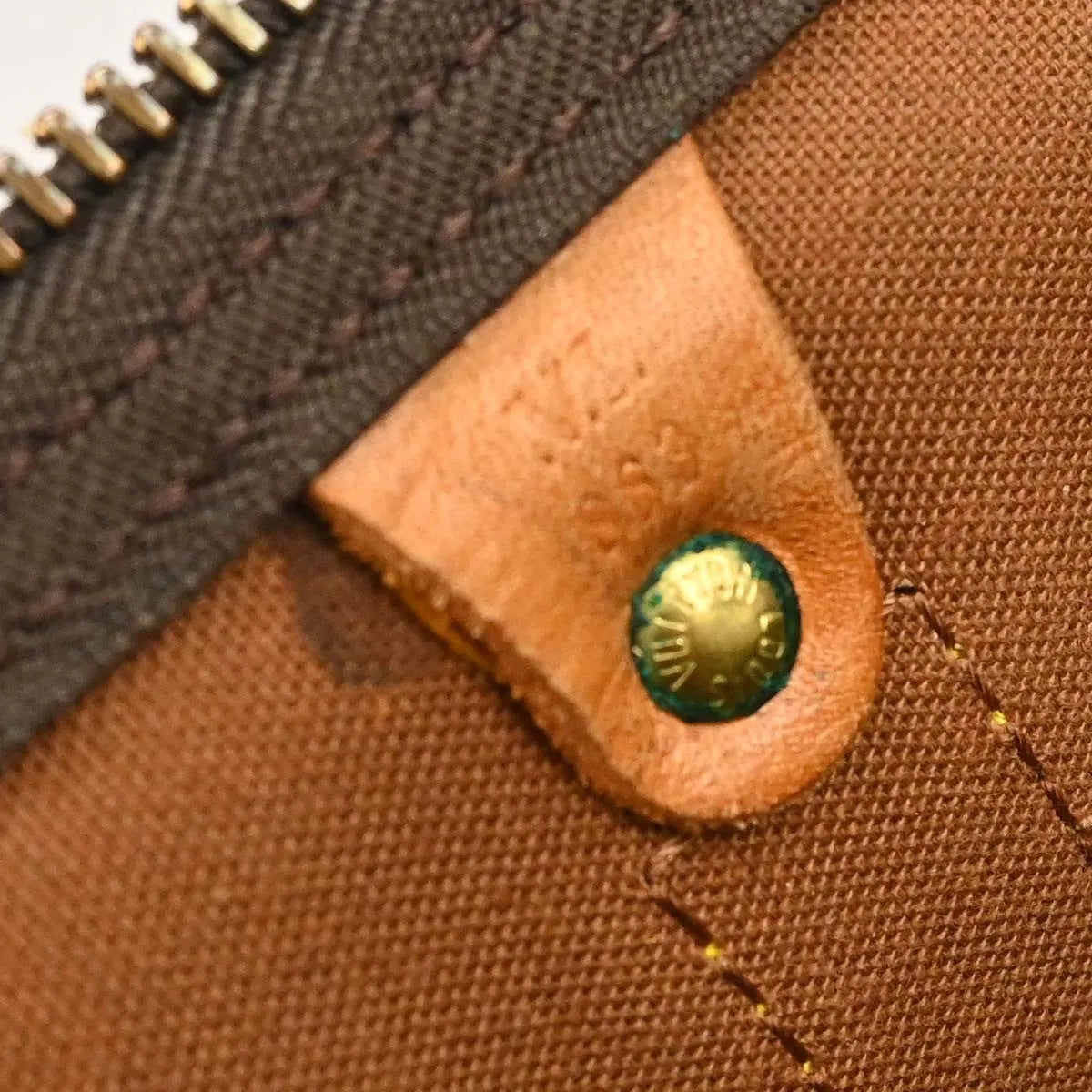 Louis Vuitton Keepall Canvas, Brown, Canvas, Travel Bag