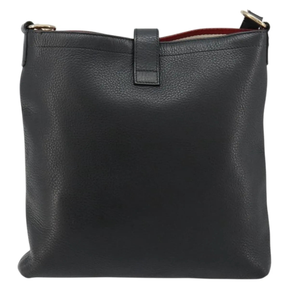 Bally Vintage Leather, Black, Leather, Shoulder Bag