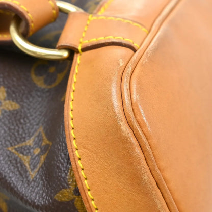 Louis Vuitton Montsouris Monogram Canvas, Brown, Canvas, Backpack