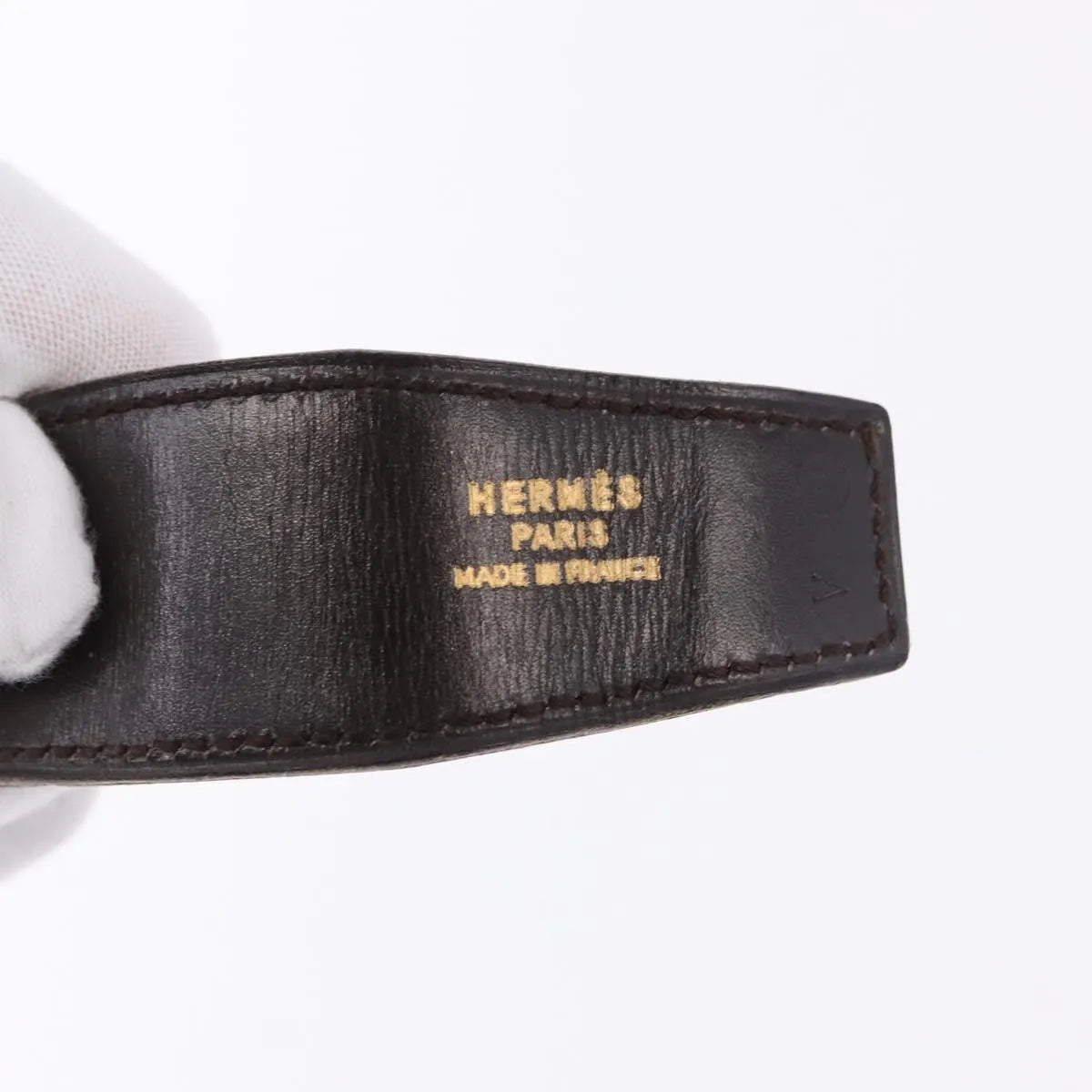 Hermes Constance Reversible Belt Leather, Black, Leather, Belt