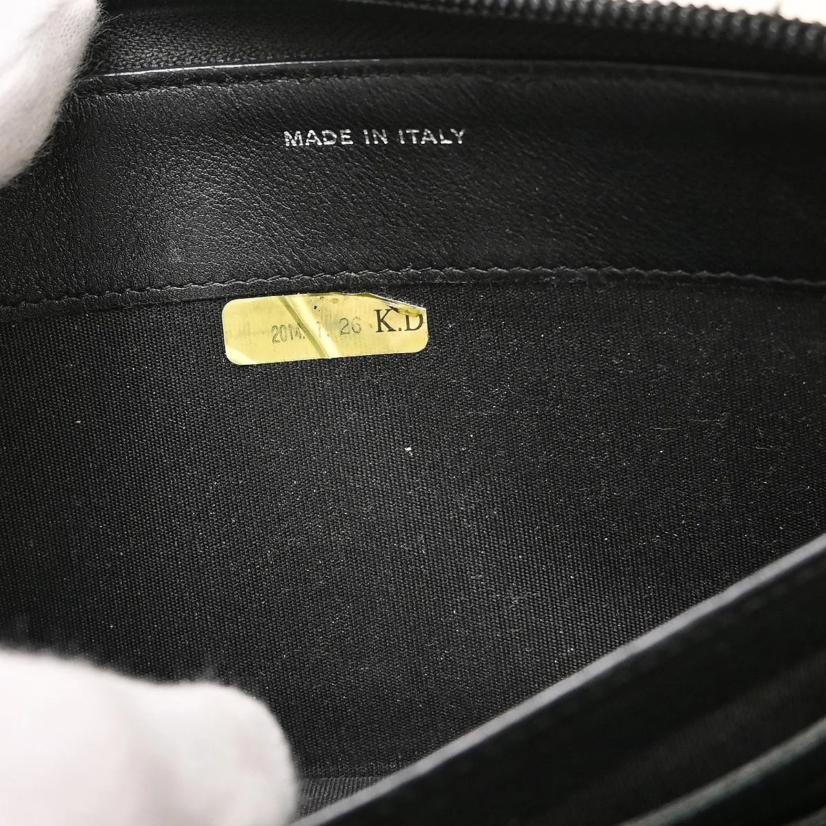 Chanel Timeless CC Zipped Calfskin, Black, Calfskin, Wallet