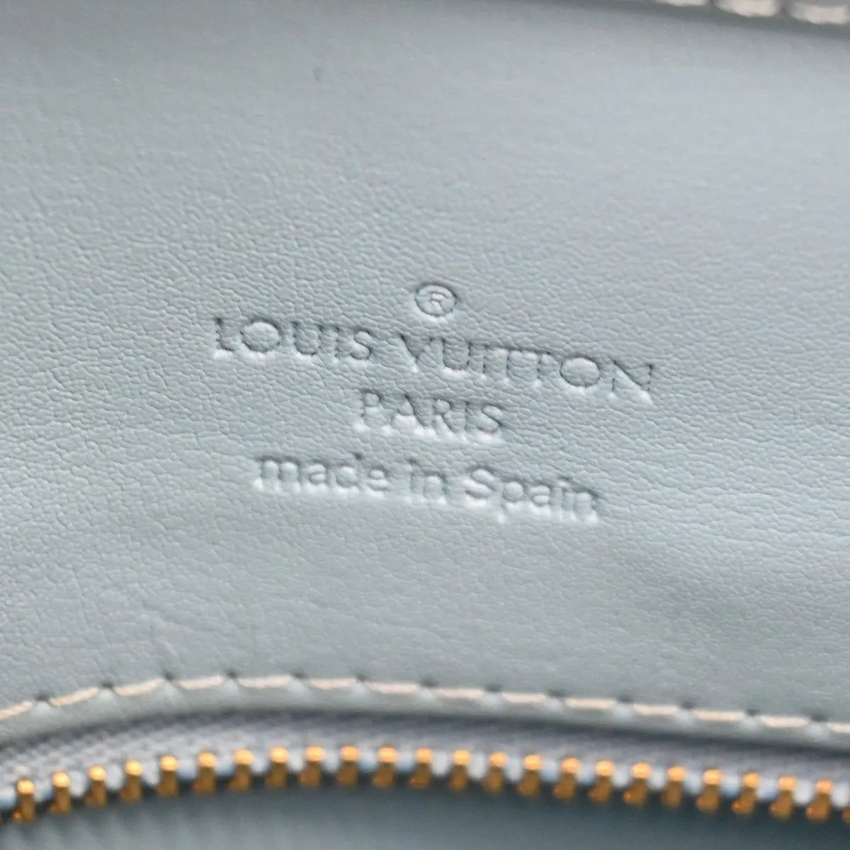 Louis Vuitton Houston Monogram Vernis, Yellow, Patent Leather, Tote Bag