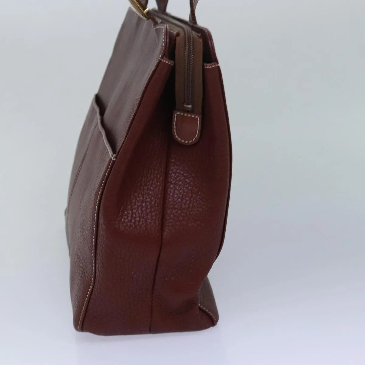 Burberry Vintage Leather, Brown, Leather, Tote Bag