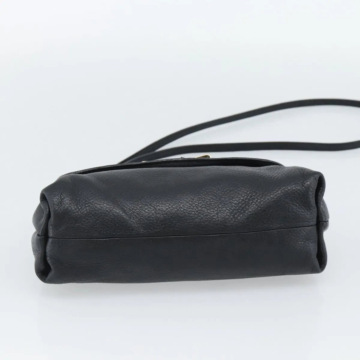 Chloe Lily Leather, Black, Leather, Shoulder Bag