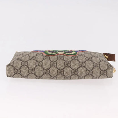 Gucci Pochette GG Canvas, Beige, PVC, Clutch