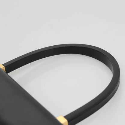 Gucci Vintage Leather, Black, Leather, Handbag