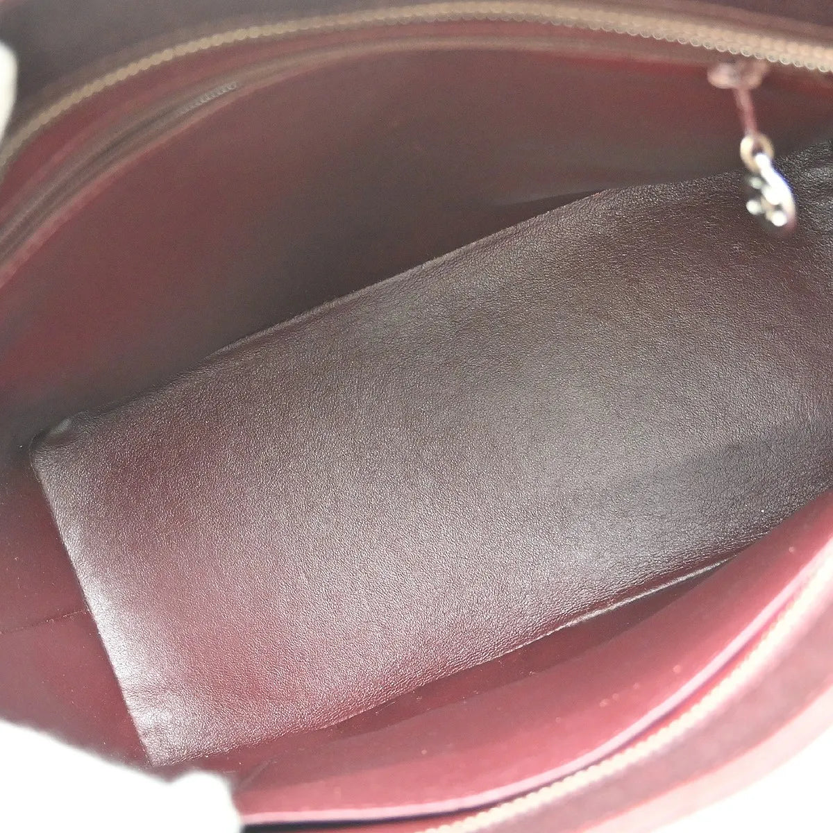 Chanel Medallion Tote Quilted Caviar, Burgundy, Leather, Tote Bag