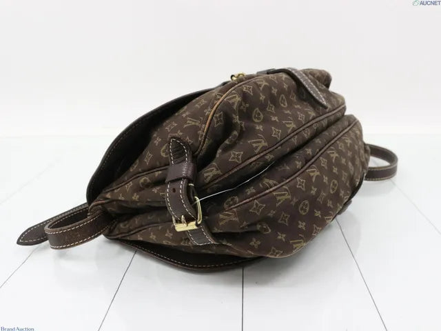Louis Vuitton Neo Saumur Limited Edition Since 1854 Monogram Jacquard and Leather, Brown, Canvas, Handbag