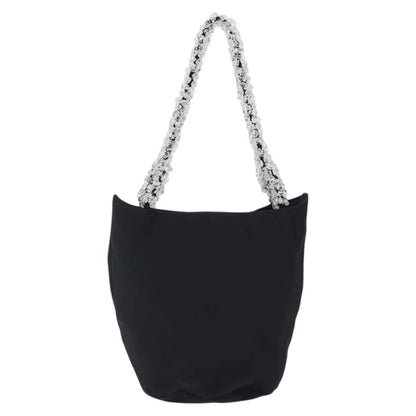 Bottega Veneta Vintage Nylon, Black, Nylon, Handbag