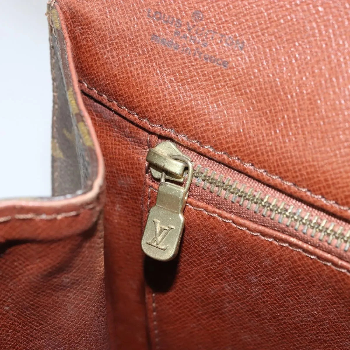 Louis Vuitton Dame Pochette Monogram Canvas, Brown, Canvas, Clutch