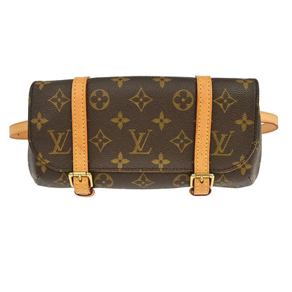 Louis Vuitton Marelle Waist Monogram Canvas, Brown, Canvas, Clutch