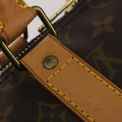 Louis Vuitton Keepall Monogram Canvas, Brown, Canvas, Travel Bag