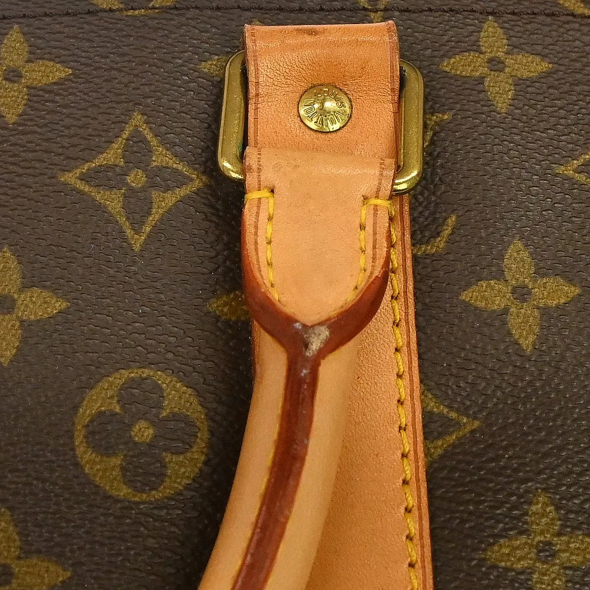 Louis Vuitton Keepall Monogram, Brown, Canvas, Travel Bag
