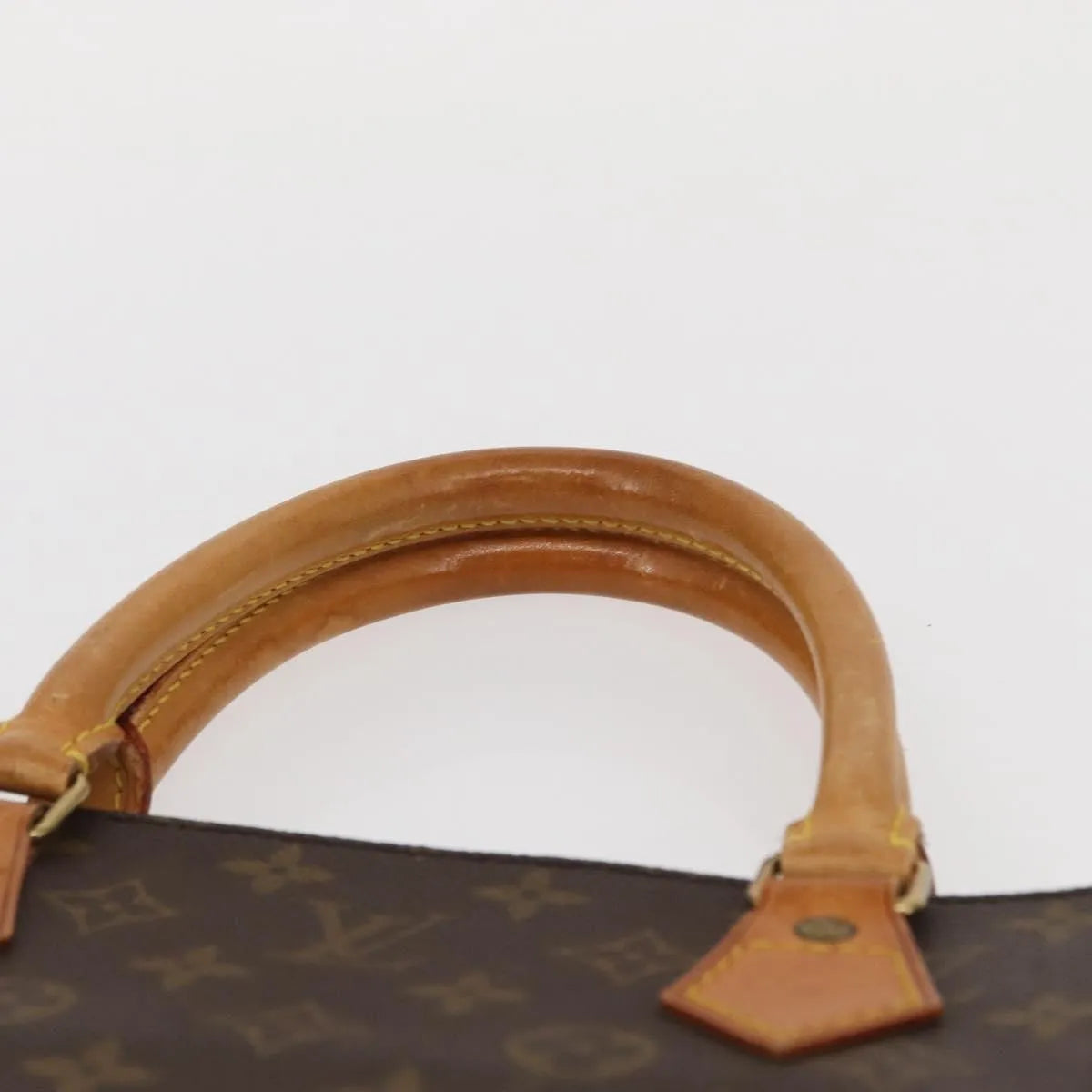 Louis Vuitton Sac Plat Monogram, Brown, Canvas, Tote Bag