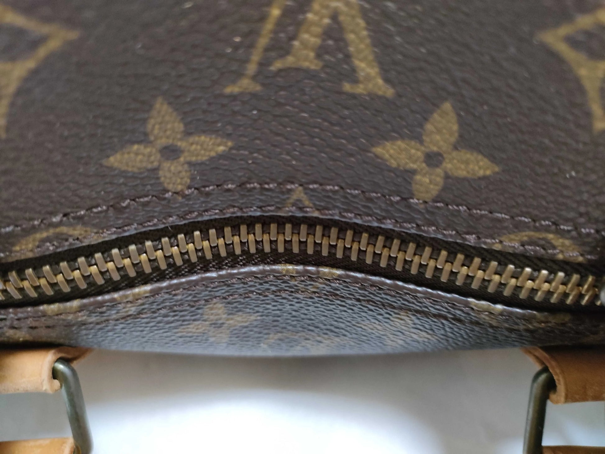 Louis Vuitton Keepall Monogram, Brown, Canvas, Travel Bag