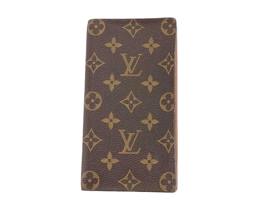 Louis Vuitton Porte Cartes Monogram Canvas, Brown, Canvas, Wallet