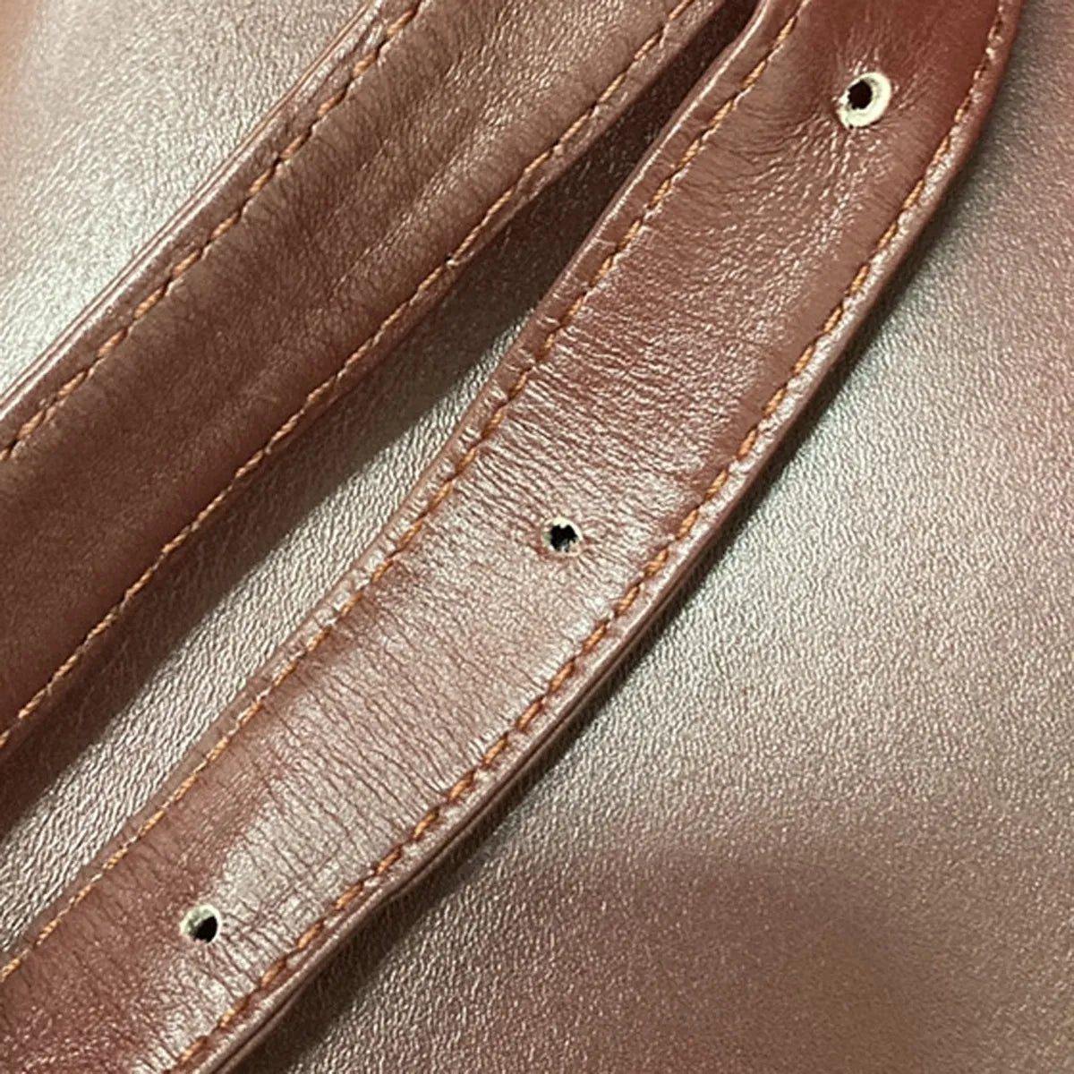 Cartier Must de Cartier Leather, Red, Leather, Shoulder Bag