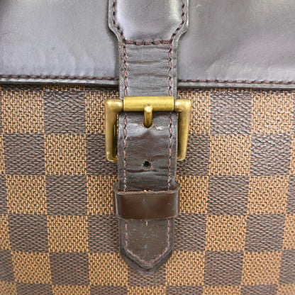 Louis Vuitton Soho Damier, Brown, Canvas, Backpack