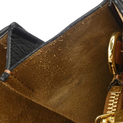 Loewe Gate Tote Leather, Black, Leather, Tote Bag