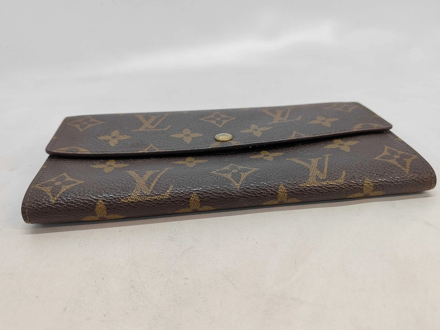 Louis Vuitton Porte Tresor International Monogram Canvas, Brown, Canvas, Wallet