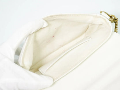 Louis Vuitton New Wave Multi Pochette Quilted Leather, White, Leather, Shoulder Bag