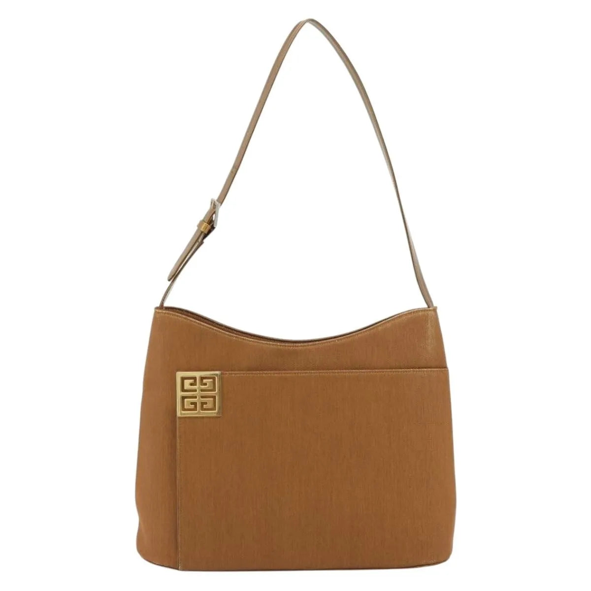 Givenchy Vintage 4G Canvas, Brown, Canvas, Shoulder Bag
