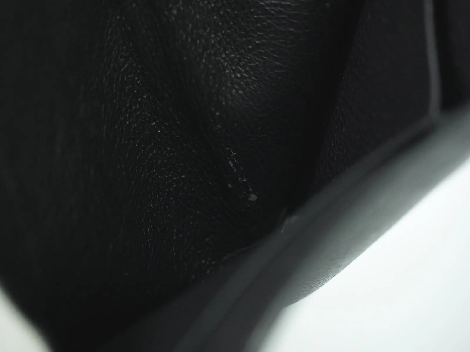Saint Laurent Compact Matelasse Leather, Black, Leather, Wallet