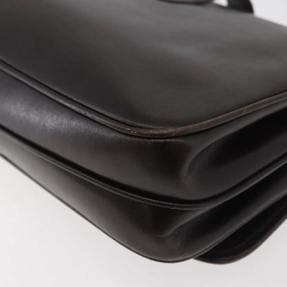 Gucci Vintage Leather, Brown, Leather, Shoulder Bag