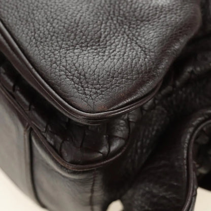 Bottega Veneta Cocker Hobo Leather, Brown, Leather, Handbag