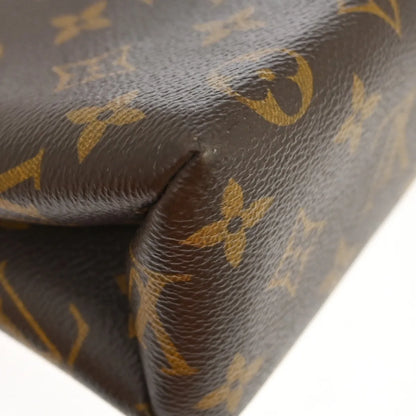 Louis Vuitton Locky Monogram Canvas with Leather, Brown, Canvas, Handbag