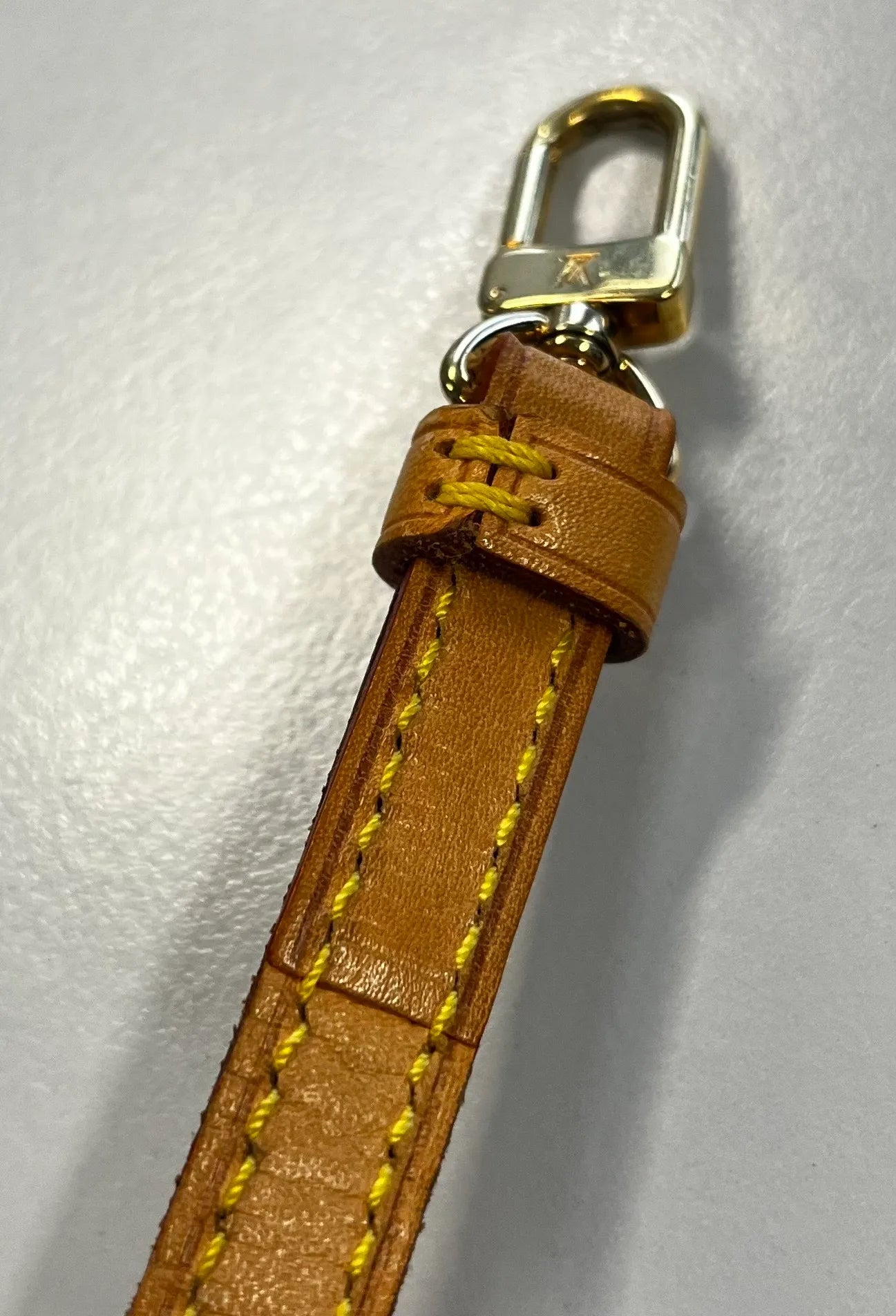 Louis Vuitton Favorite Shoulder Strap Vachetta Leather, Brown, Leather, Straps