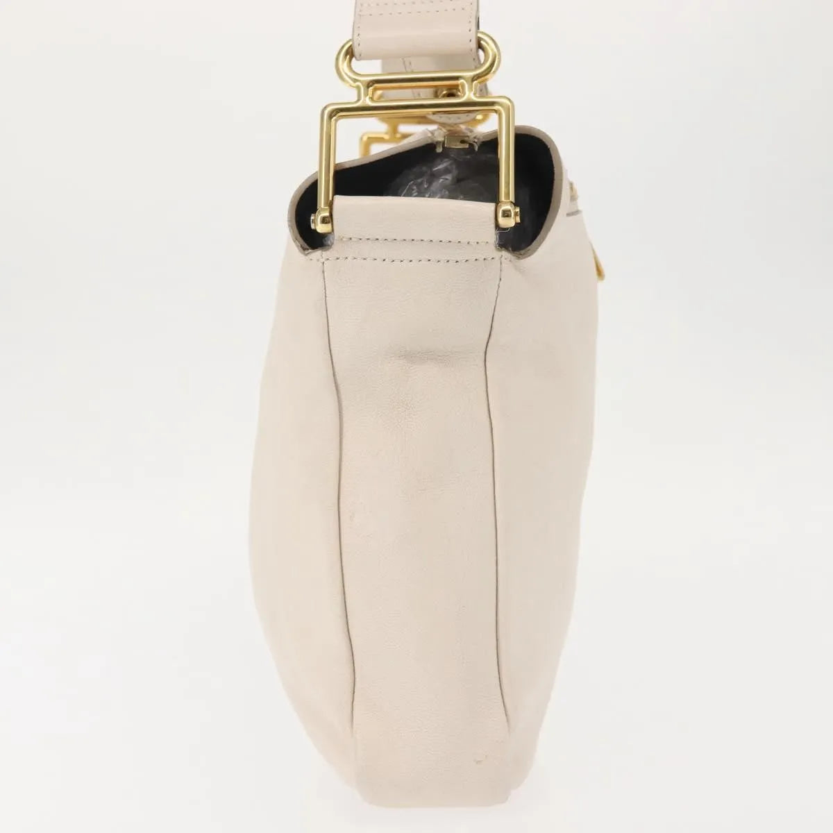Chloe Vanessa Leather, Beige, Leather, Shoulder Bag