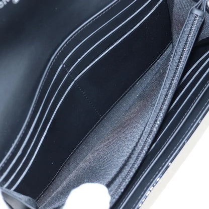 Chanel CC French Flap Quilted Patent Leather, Black, Patent Leather, Wallet