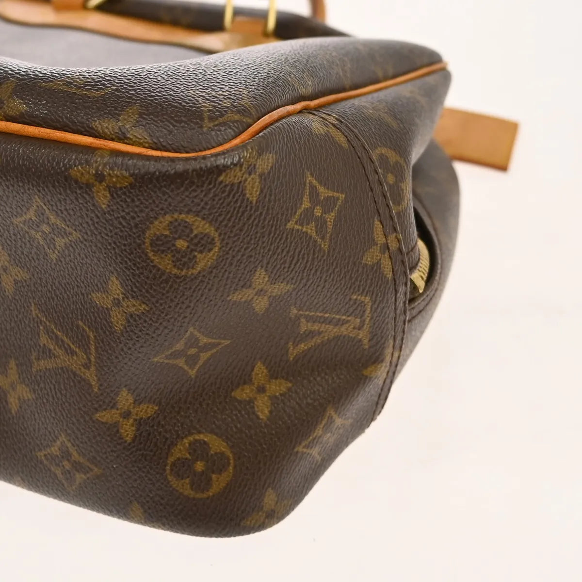 Louis Vuitton Vanity Monogram, Brown, Canvas, Handbag