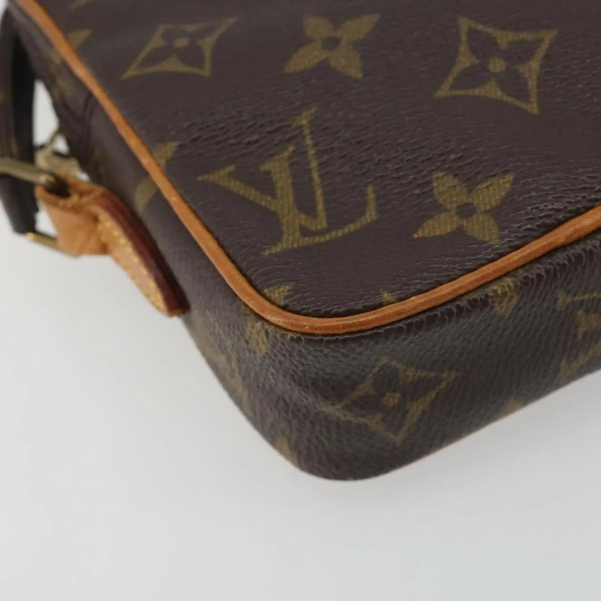 Louis Vuitton Danube Monogram, Brown, Canvas, Shoulder Bag
