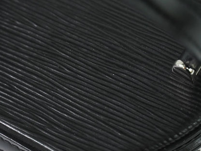 Louis Vuitton Cannes Epi, Black, Leather, Handbag