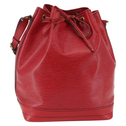 Louis Vuitton Petit Noe NM Epi Leather, Red, Leather, Shoulder Bag