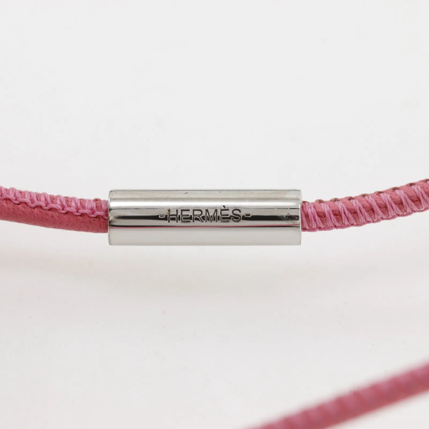 Hermes Necklace Buffalo Horn and Horn, Pink, Horn, Necklace